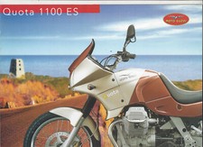 Moto Guzzi Quota 1100 ES 1064cc Original Brochure Brochure Depliant