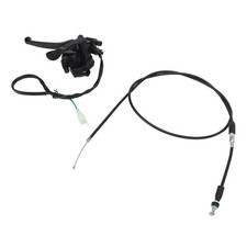 › Thumb Throttle Cable With Dual Brake Lever Assy 22mm Aluminium Alloy For