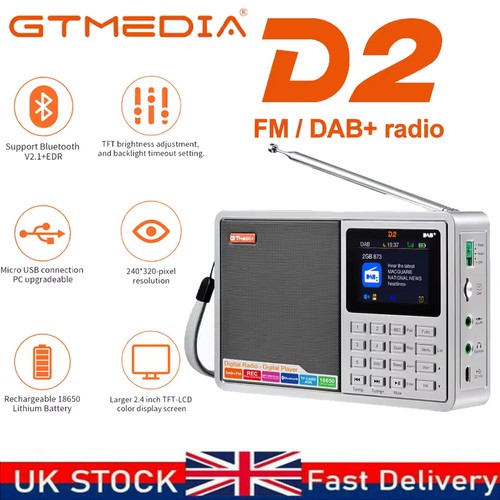 Gtmedia dab radio - fm/dab,