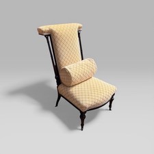 Antique Victorian Ebonised &