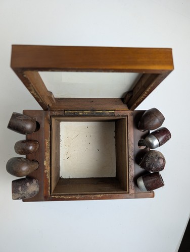 Vintage wood smoking tobacco - smoking,