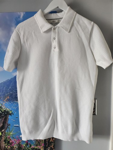 River island white polo - river,