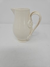 Hartley Greens & Co Leeds Pottery Creamware Creamer Jug Double Handle 6oz 4.25"