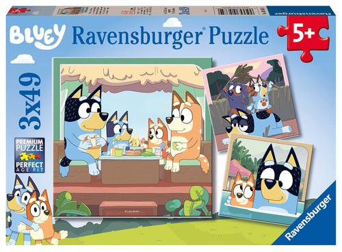 Ravensburger bluey toys 3x - ravensburger,