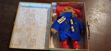 Vintage Classic Paddington Bear In His Very Own Sturdy Suitcase