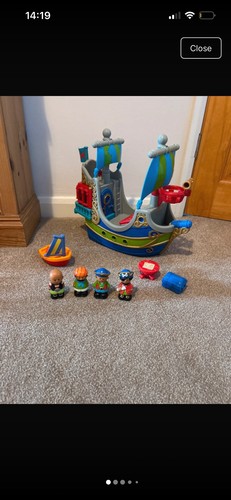 Elc happyland push along - happyland,
