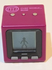 Retro 2005 Radica Cube World Series 1 Slim Collectable Toy Game Working  