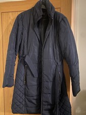 M&S Navy Puffer Coat