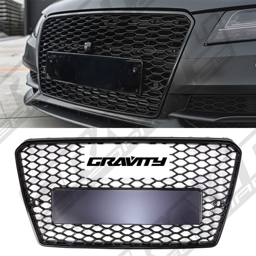 Black rs7 style honeycomb - black,