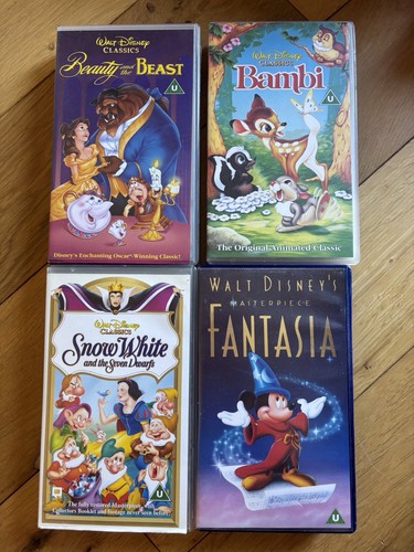 Set vhs walt disney films - of,