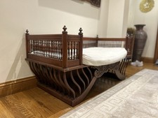 Indonesian/ Balinese Wooden Handcarved Day Bed Bench
