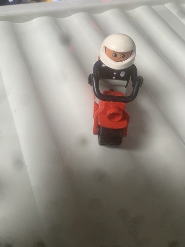 Duplo motor bike with - duplo,