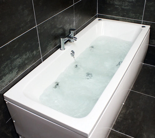 Camilla whirlpool bath 1800mm - whirlpool,