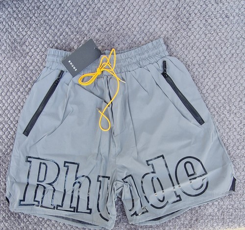 Rhude men logo swim shorts - rhude,