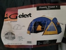 Gelert Family 4 man Tent new never used plus lots of extras