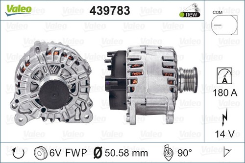 Valeo 439783 alternator for - valeo,
