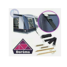 Dorema Safe Lock System Kit Dorema Awning Caravan Tie Down Kit & Buckles