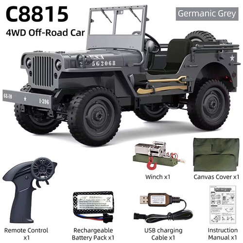 Jjrc c8815 4wd jeep - jjrc,