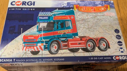 Corgi scania cab - scania, t