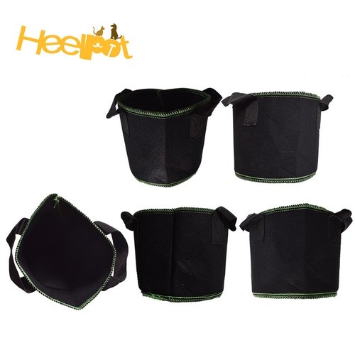 Pack plant grow bags garden - 5-pack,