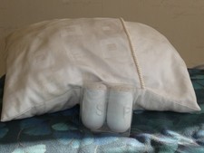 Salt and pepper pots with S