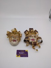 Pair Of Venetian Carnival Mask