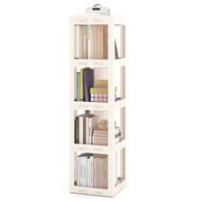 Foldable Rotating Bookshelf