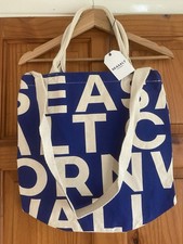 Seasalt Canvas Tote Bag, Blue