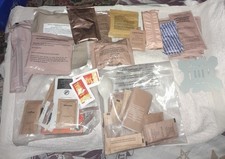 British Military MRE Ration Selection Stove Meals Soup Drinks 76+ ITEMS See DESC