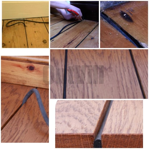 Floorboard gap filler - gap,