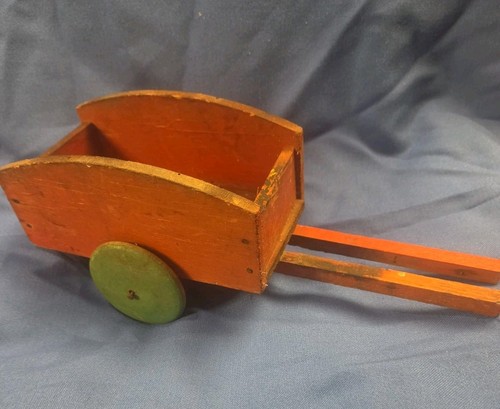 Antique toy wooden cart - toy,