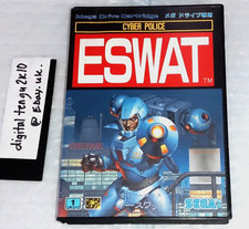 ESWAT MEGADRIVE JAPAN IMPORT SEGA MEGA DRIVE GENUINE COMPLETE BOXED MANUAL NTSCJ