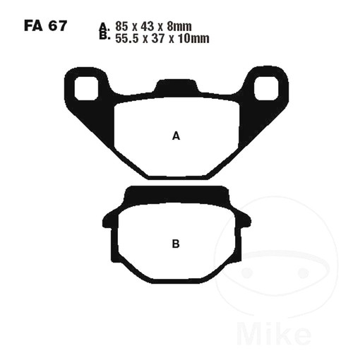 Ebc brake pads - ebc, sintered