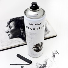 Artway Fixative Spray - For Charcoal, Pastels and Graphite - 500ml
