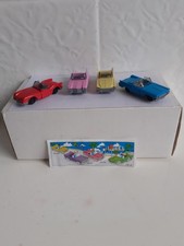 Kinder Surprise Toys. 4 Cars