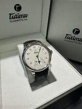 Tutima Patria GMT, Ref: 6611-01,  43mm Steel Case/Alligator Strap, 2022, Unworn.