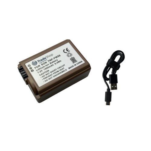 Camera battery 3ah usb - 1.3ah, +