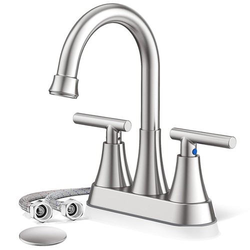Bathroom sink faucet - 3, hole