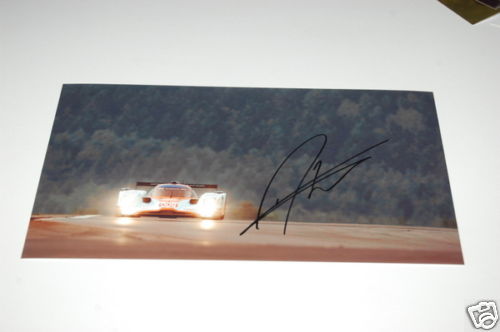 Lola aston martin photo signed - aston,