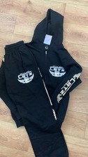 Corteiz Crtz Special One Uk Quart Tracksuit - Black (Size medium)