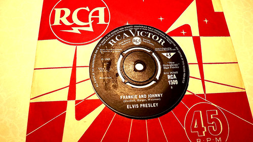 45rpm vinyl record...Elvis