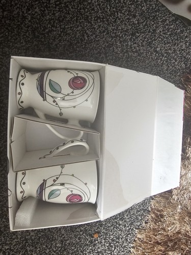 Tiffany rose fine - china, mugs