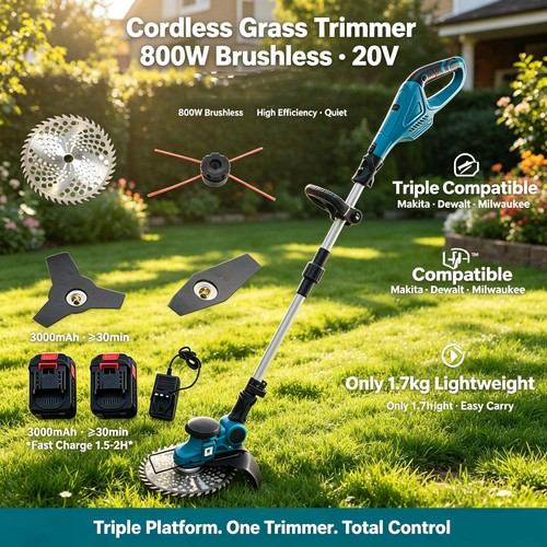 Cordless strimmer grass - strimmer,