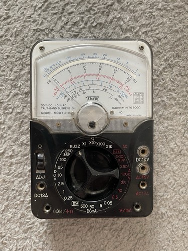 Vintage tmk test meter model - test,