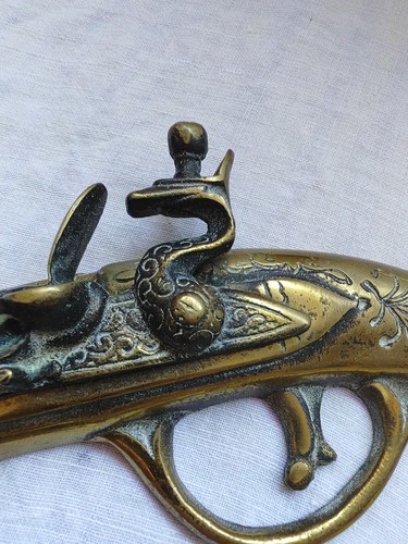 Pair vintage brass - pair,