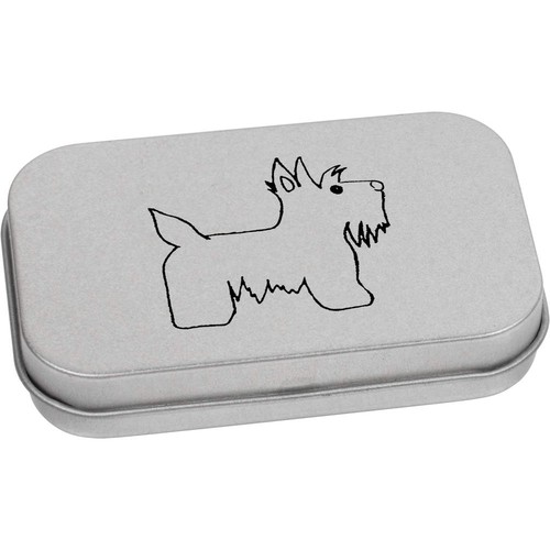 Scottie dog metal - metal, hinged