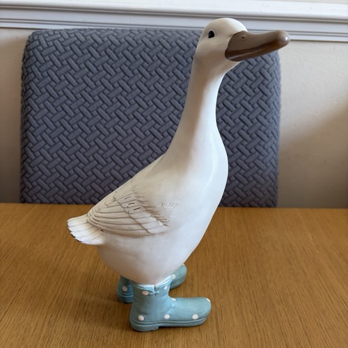 Resin white duck - resin,
