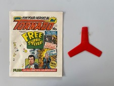 Tornado Comic #1 March 24th 1979 WITH FREE GIFT TURBO FLYER FN+ RARE