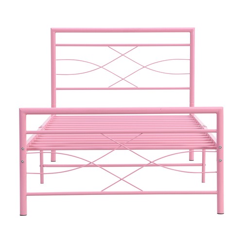 Single double bed metal steel - bed,
