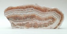Banded Agate Large Slab 30L x 12.5H  x 7.5W 3.5kg Polished Side & Rough Side